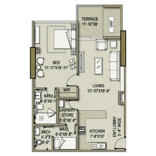 1-bed-appartment