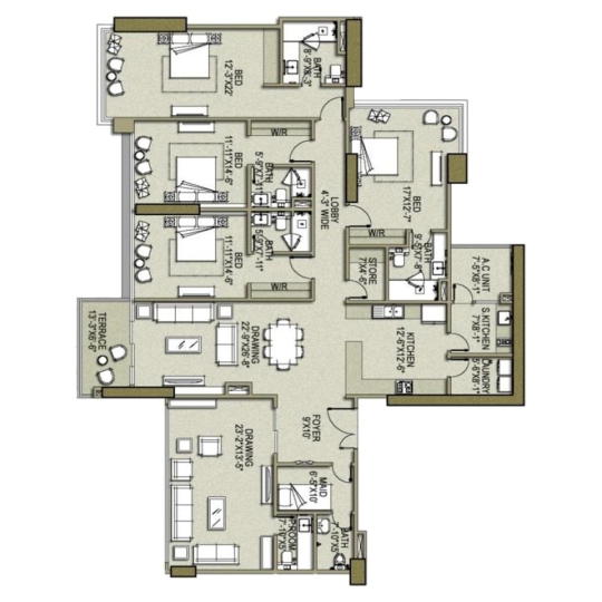 4-BED-Apartment